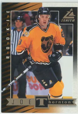 1997-98 ZENITH - JOE THORNTON #92 ROOKIE