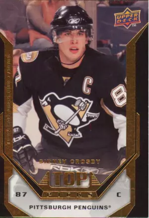 2007-08 UPPER DECK - SIDNEY CROSBY #TP1 TOP PICKS