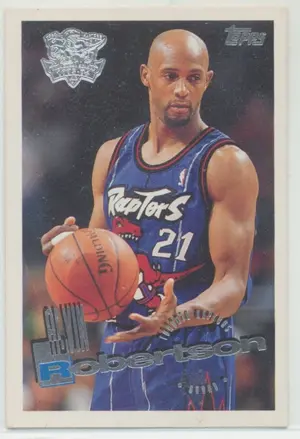 1995-96 Topps Kellogg's Toronto Raptors - Alvin Robertson #3