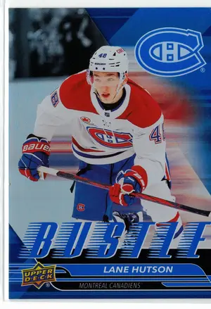 24-25 UD Ext Lane Hutson Rookie Reflections RR-17