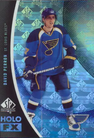 2010-11 SP AUTHENTIC - DAVID PERRON #FX12 HOLO FX