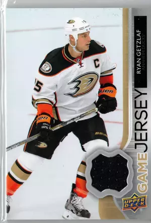 2014-15 UD Ryan Getzlaf GU Jersey Anaheim Ducks