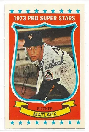 1973 Kellogg's #12 Jon Matlack