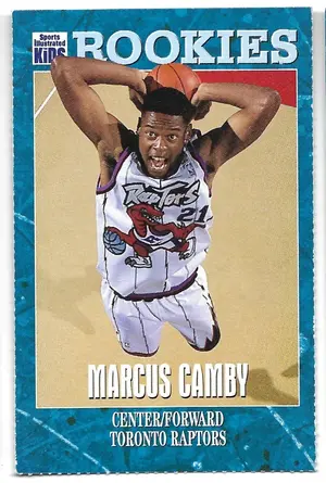 1996-98 Sports Illustrated For Kids Jumbo #58 Marcus Camby