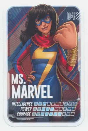 2024 Loblaws/Marvel: Go on a Mission in the Loblaw Universe - Ms. Marvel #4 (Foil)