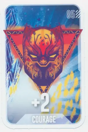 2024 Loblaws/Marvel: Go on a Mission in the Loblaw Universe - +2 Courage (Black Panther) #85