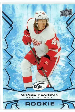 2022-23 UD Ice Rookie Blue Chase Pearson