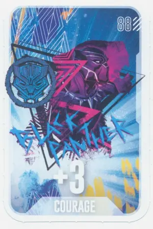 2024 Loblaws/Marvel: Go on a Mission in the Loblaw Universe - +3 Courage (Black Panther) #88