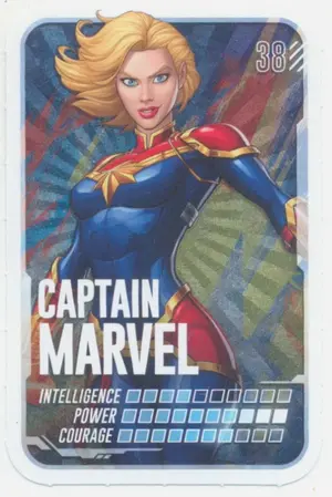 2024 Loblaws/Marvel: Go on a Mission in the Loblaw Universe - Captain Marvel #38 (Foil)