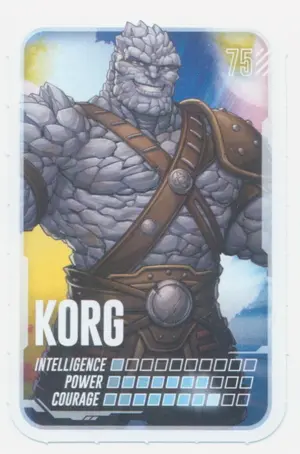 2024 Loblaws/Marvel: Go on a Mission in the Loblaw Universe - Korg #75