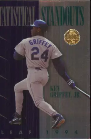 1994 Leaf - Ken Griffey Jr. #6 Statistical Standouts