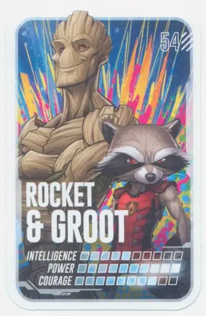 2024 Loblaws/Marvel: Go on a Mission in the Loblaw Universe - Rocket & Groot #54