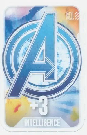 2024 Loblaws/Marvel: Go on a Mission in the Loblaw Universe - +3 Intelligence (Avengers) #81