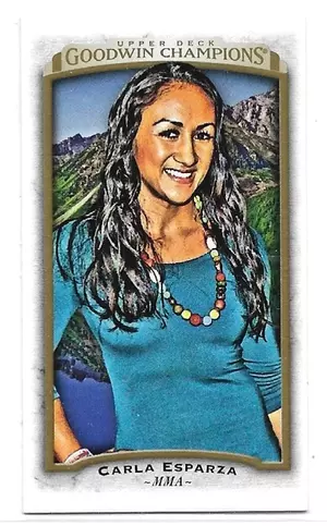 2017 Goodwin Champions Mini #77 Carla Esparza