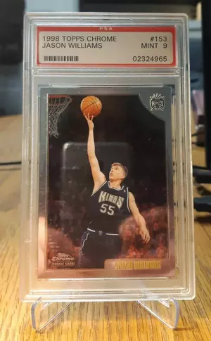 1998-99 Topps Chrome #153 Jason Williams RC (PSA 9 MINT)
