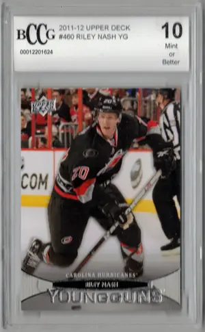 2011-12 UD Young Guns Riley Nash BCCG