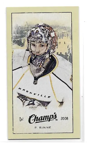 2009-10 Champ's Red Back #255 Pekka Rinne