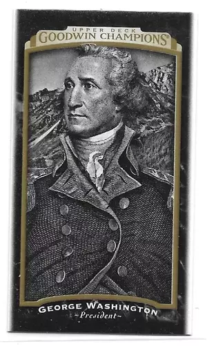 2017 Goodwin Champions Mini #101 George Washington