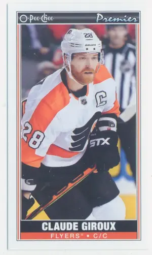 2020-21 O-PEE-CHEE - CLAUDE GIROUX #P-10 PREMIER TALLBOYS