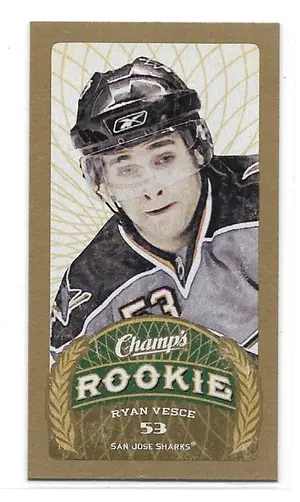 2009-10 Champ's #172 Ryan Vesce RC
