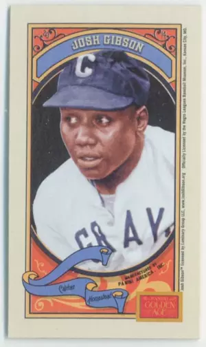 2014 Golden Age - Josh Gibson Mini Mono Brand Green Back #62