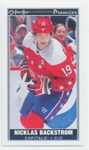 2020-21 O-PEE-CHEE - NICKLAS BACKSTROM #P-5 PREMIER TALLBOYS