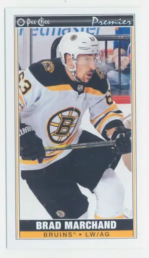 2020-21 O-PEE-CHEE - BRAD MARCHAND #P-21 PREMIER TALLBOYS