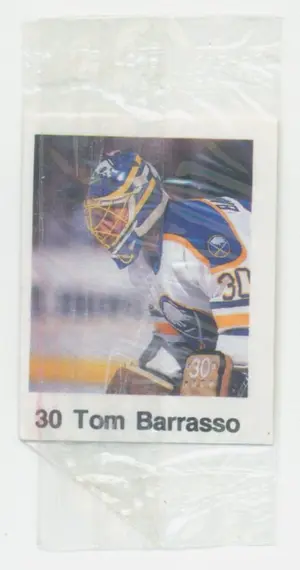 1988-89 FRITO-LAY STICKERS - TOM BARRASSO #19