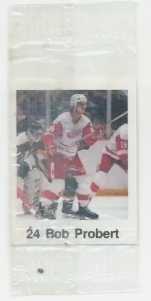 1988-89 FRITO-LAY STICKERS - BOB PROBERT (ROOKIE YEAR)